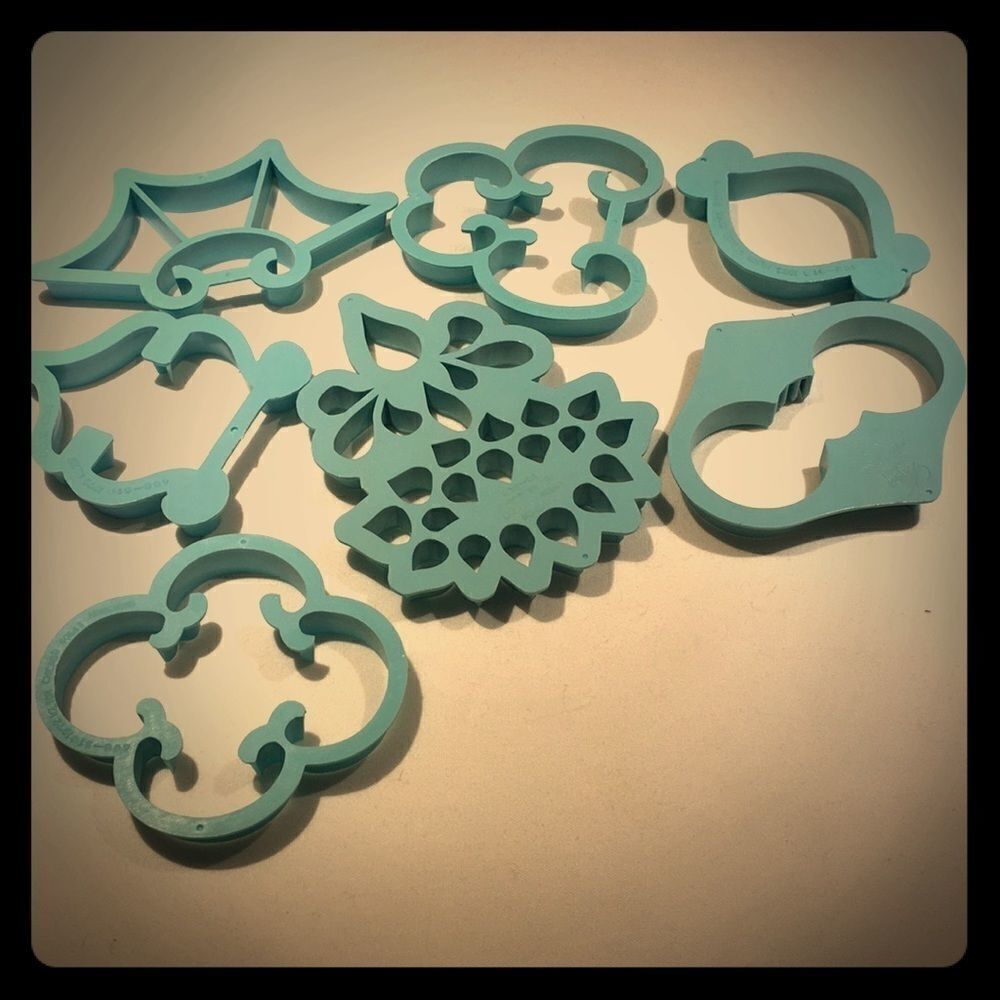 Vintage Wilton Filigree fondant cutters